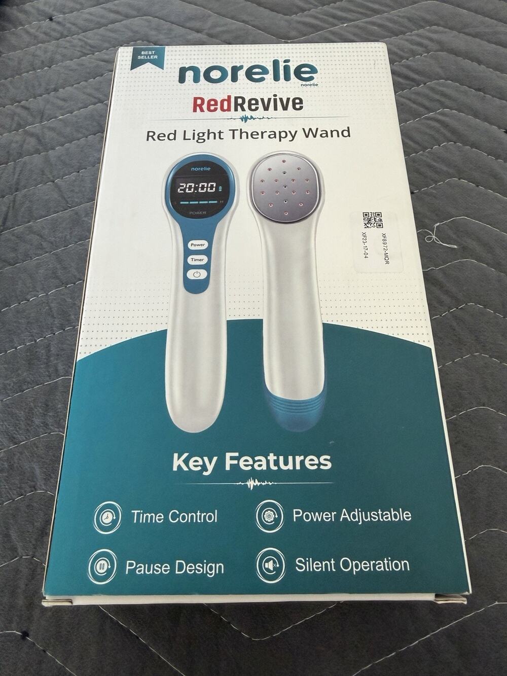 Norelie RedRevive Red Light Therapy Wand Portable Infrared Light Device
